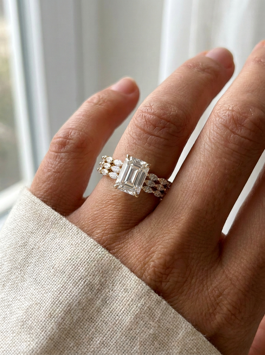 The Terrace | Radiant Cut & Triple Marquise Rows