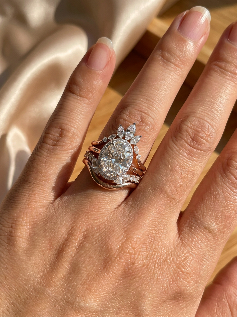 The Victoria | Diamond Stack Ring 3