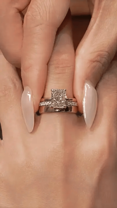 The Frame | Mixed Metal Radiant Stack