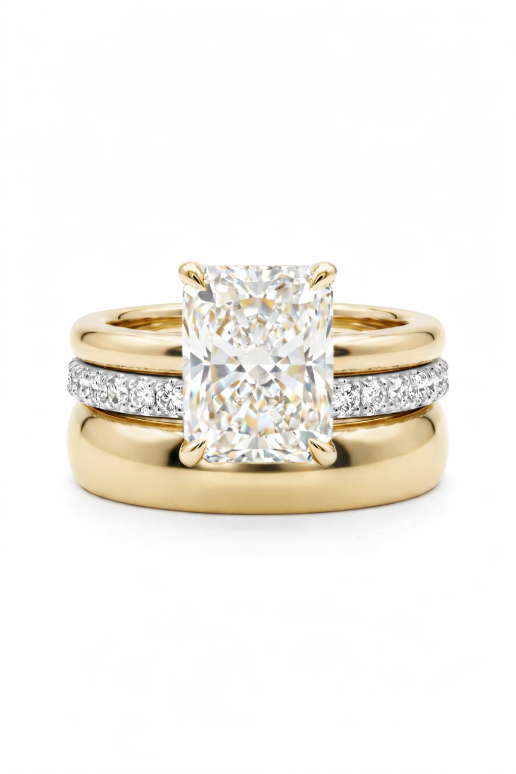 The Frame | Mixed Metal Radiant Stack