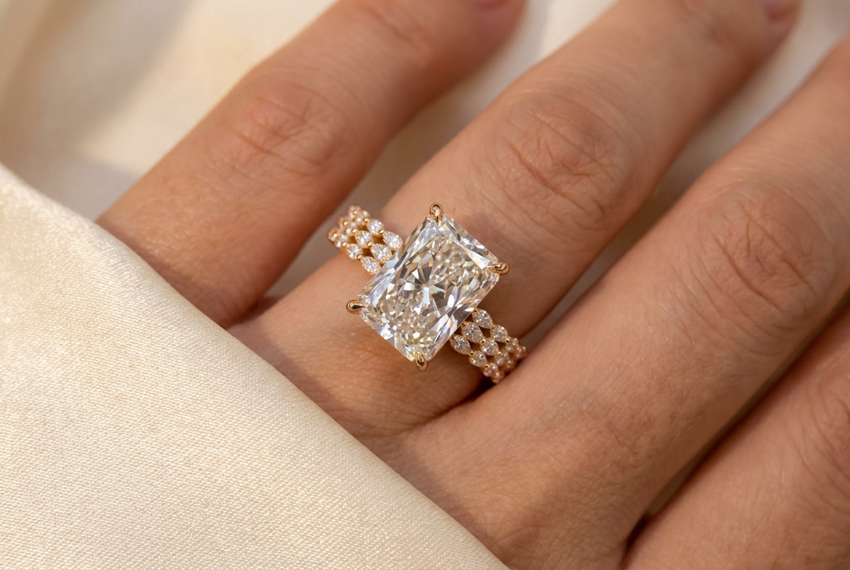 The Terrace | Radiant Cut & Triple Marquise Rows
