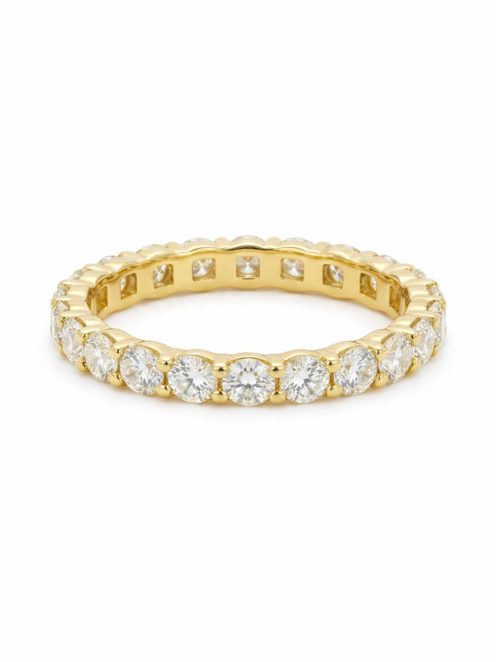The Cadence | Radiant Cut Multi-Row Rhythmic Band