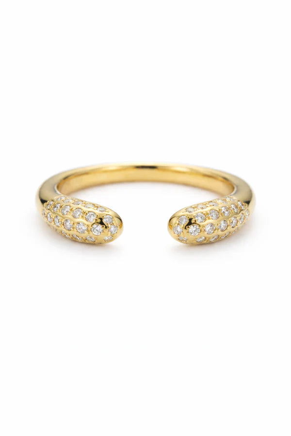 The Reef | Oval Cluster "Bubble" Ring