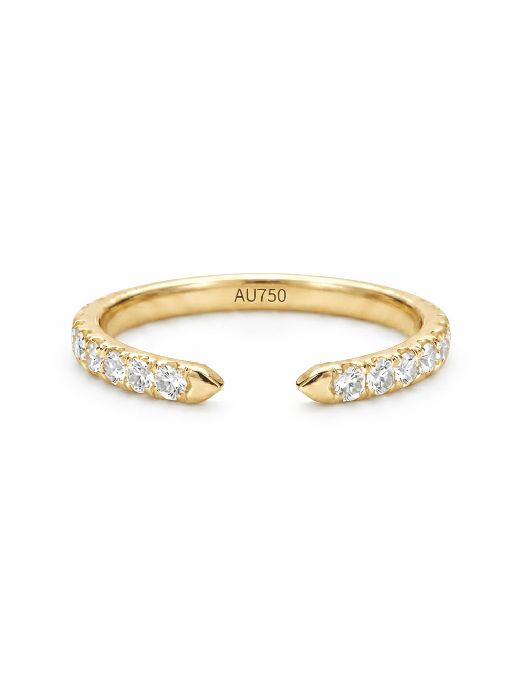 The Cadence | Radiant Cut Multi-Row Rhythmic Band