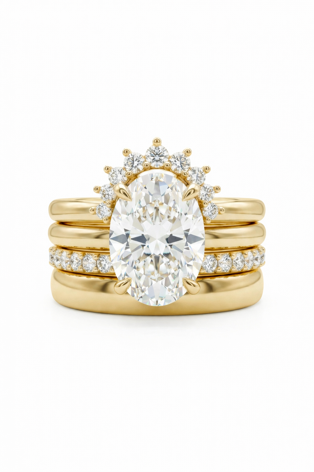 The Versailles Stack | Oval Quad-Layer Set