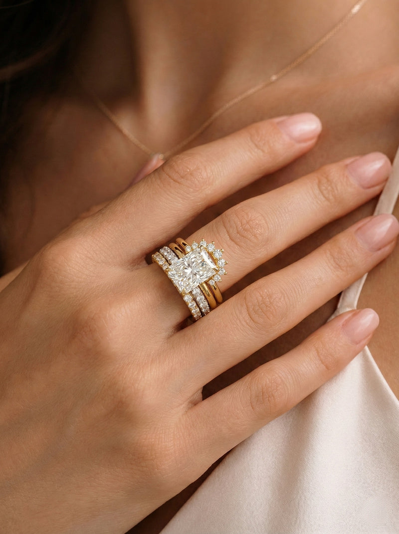 The Palace Stack | The Ultimate 4-Ring Quad Set — worn view