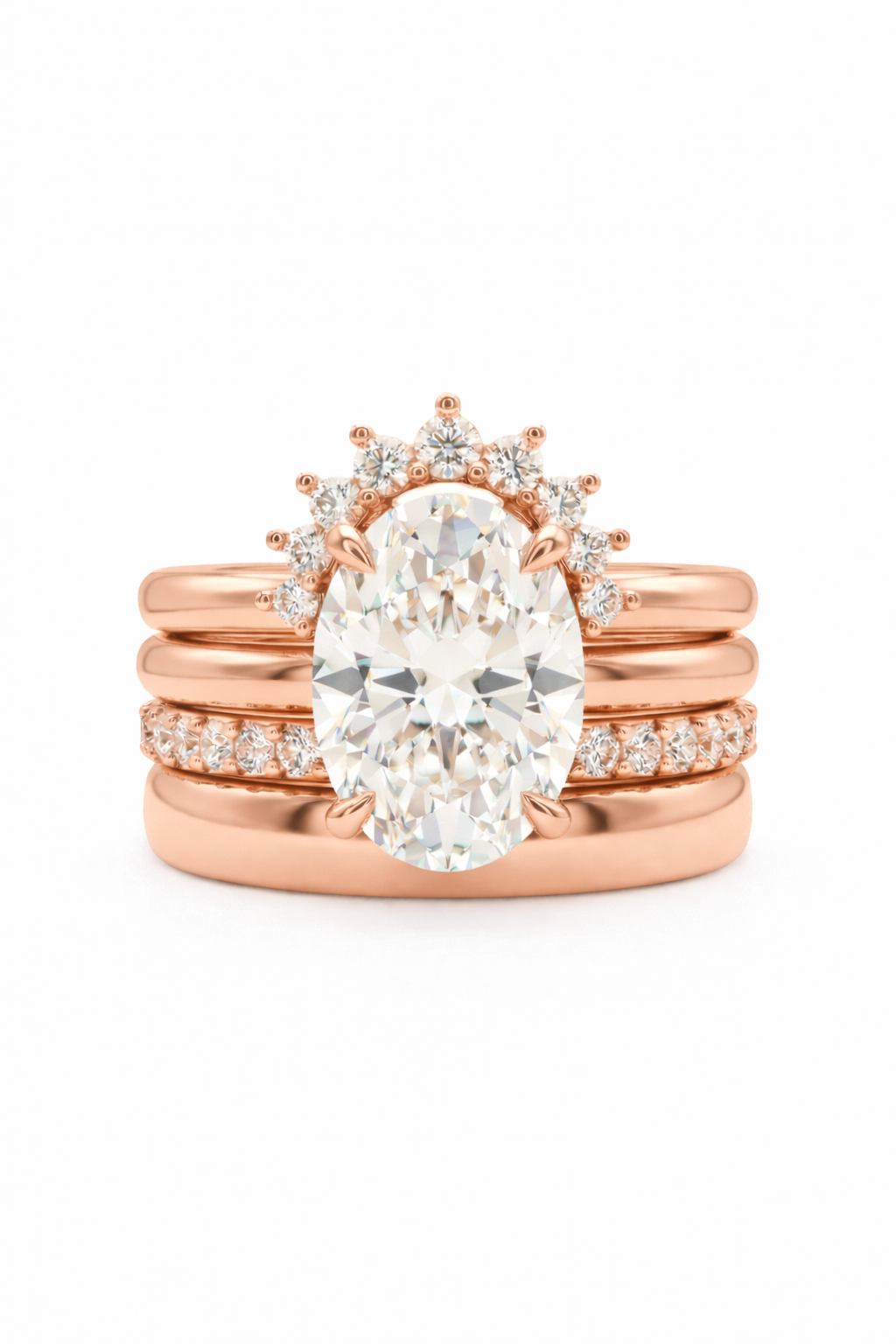 The Versailles Stack | Oval Quad-Layer Set