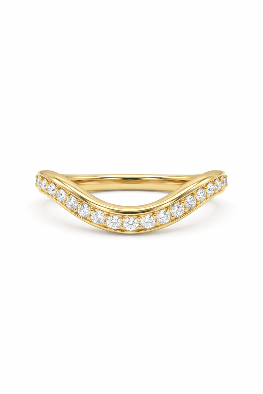 The Cove | Curved Pear Diamond Set