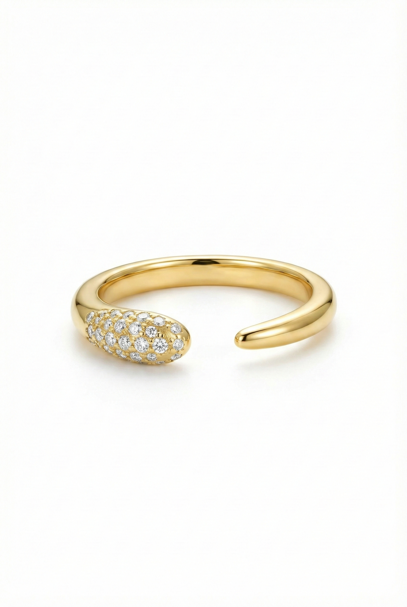 The Frame | Emerald-Cut & Sculptural Gold Stack Suite