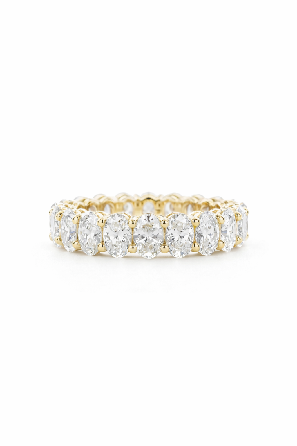 The Bubble | Oval Diamond Eternity Band