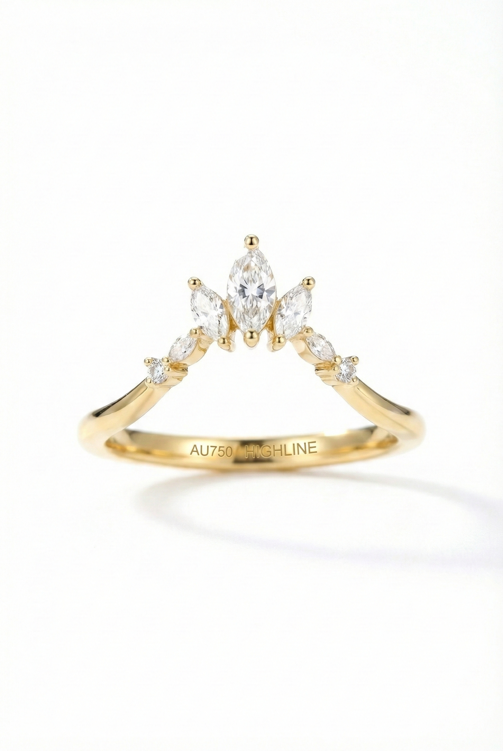 The Phoenix Stack | Marquise Wing & Oval Solitaire
