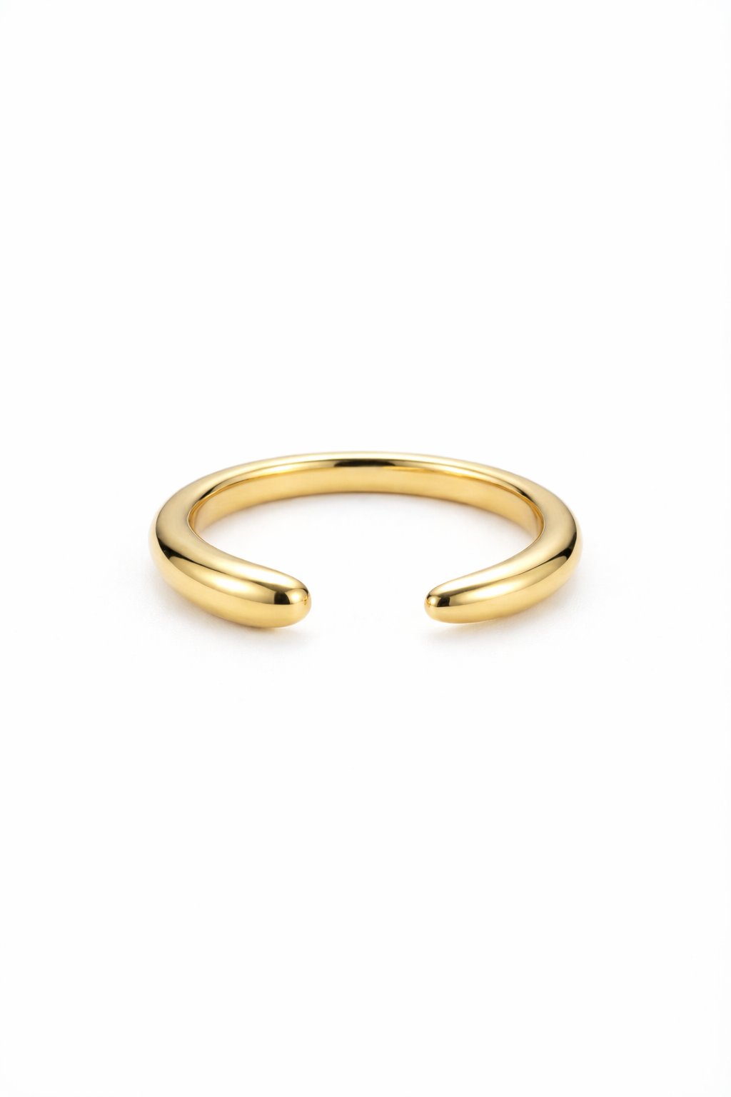 The Serpent Stack | Radiant & Tubular Gold Pavé Set