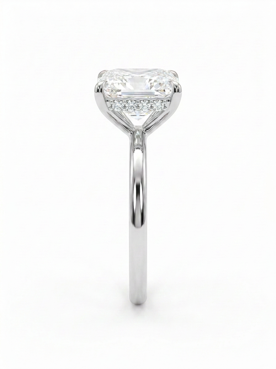 The Prism | Square Radiant Diamond Solitaire