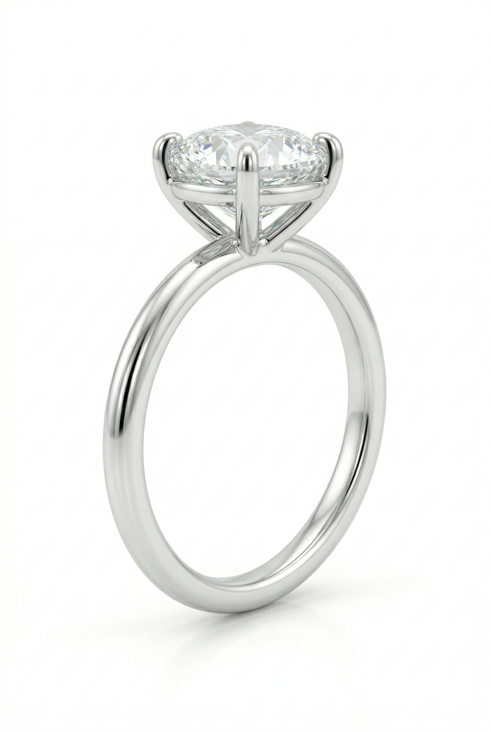 The Axiom | Round Brilliant Signature Solitaire