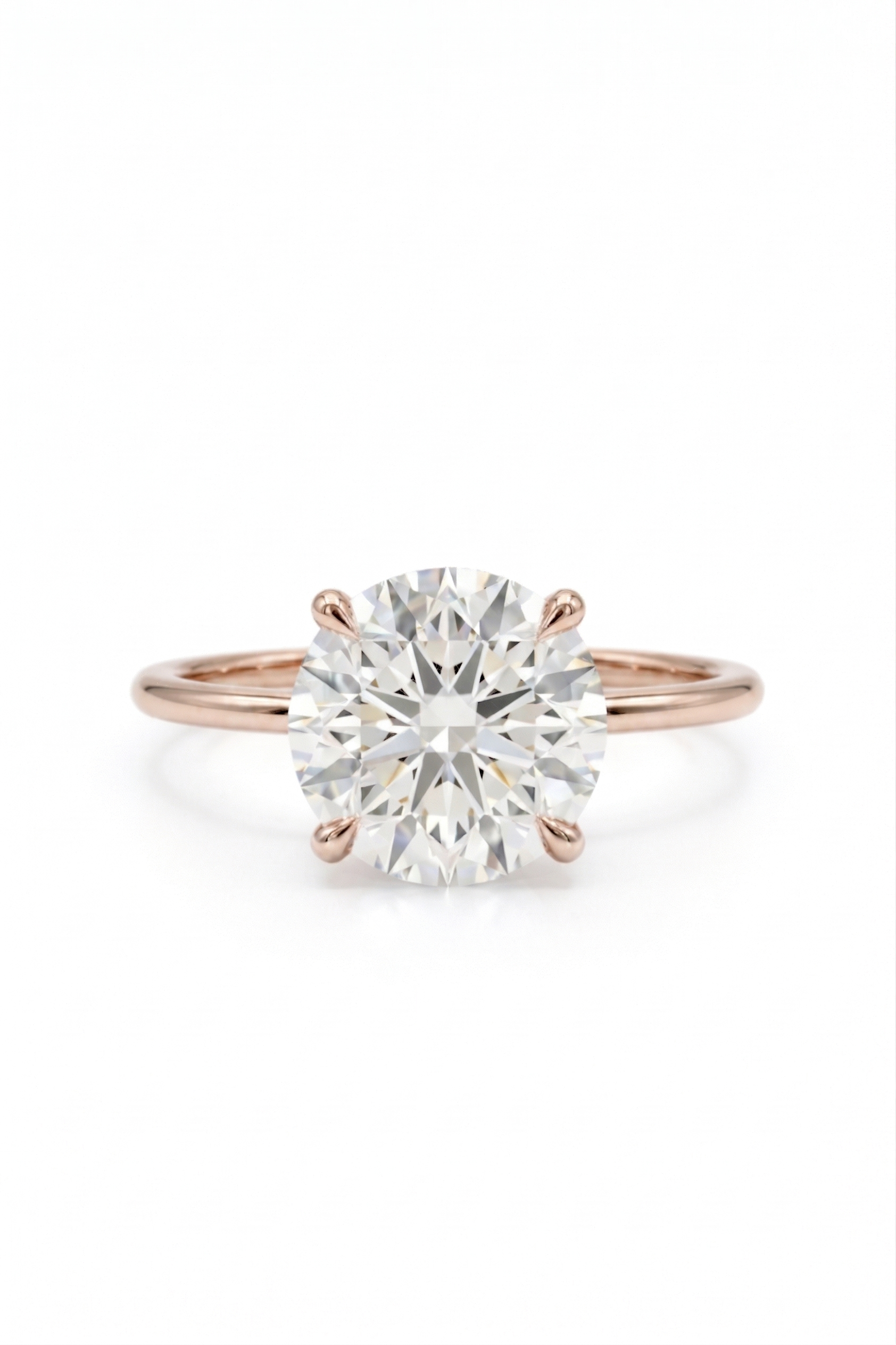 The Axiom | Round Brilliant Signature Solitaire