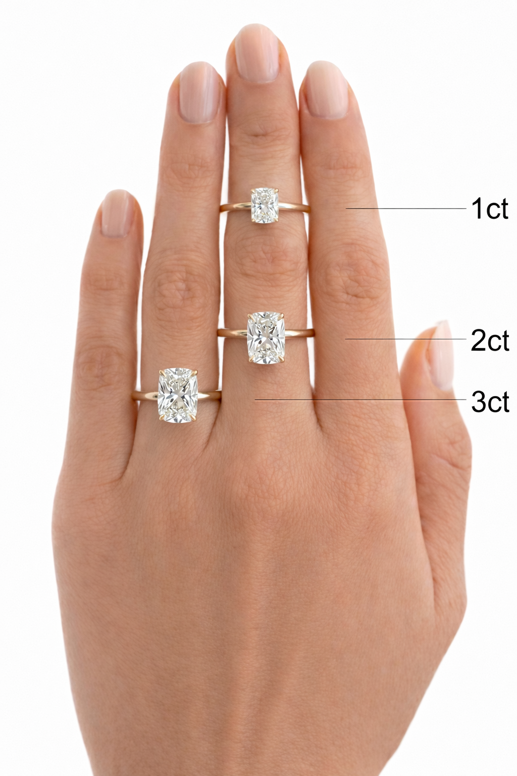 The Pillow | Elongated Cushion Solitaire Ring