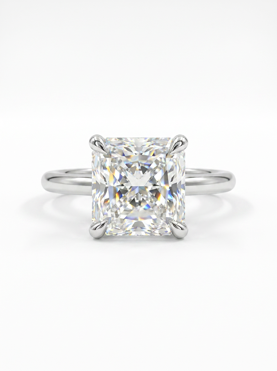 The Prism | Square Radiant Diamond Solitaire