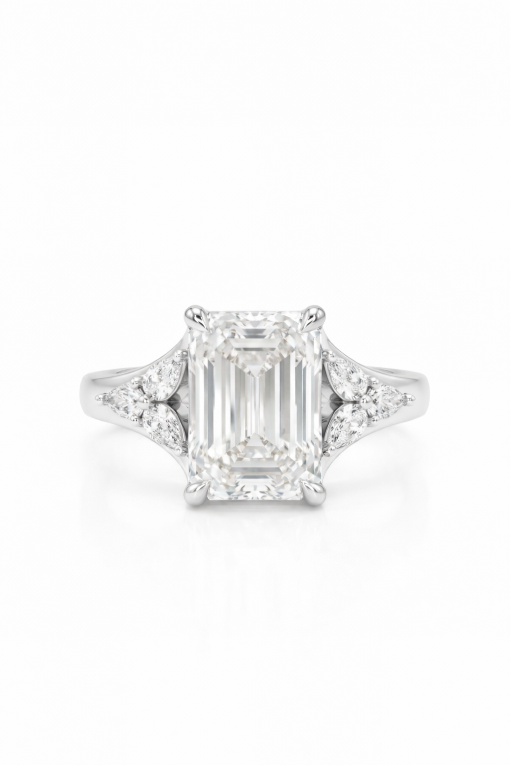 The Plaza | Emerald Cut Art Deco Ring