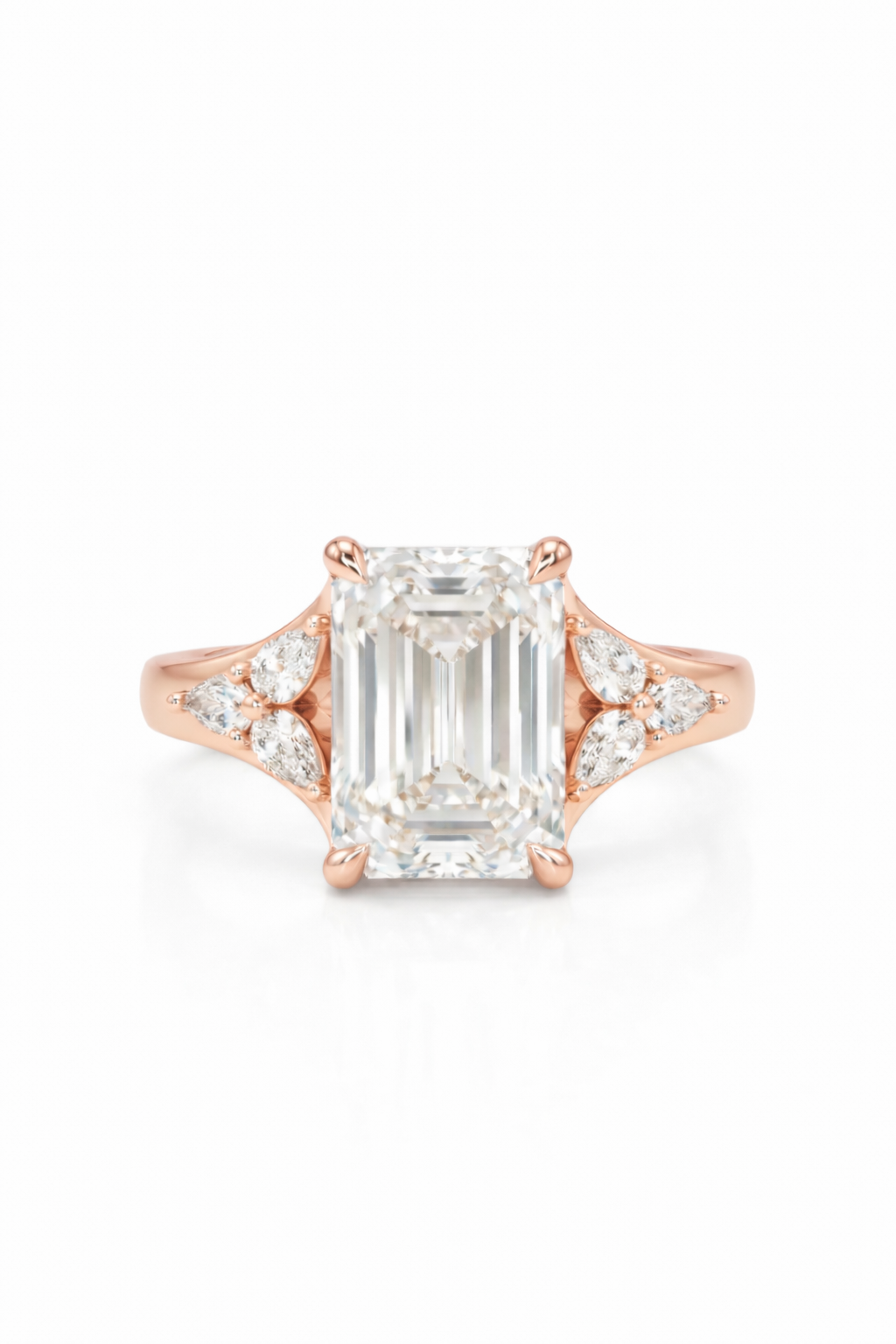 The Plaza | Emerald Cut Art Deco Ring