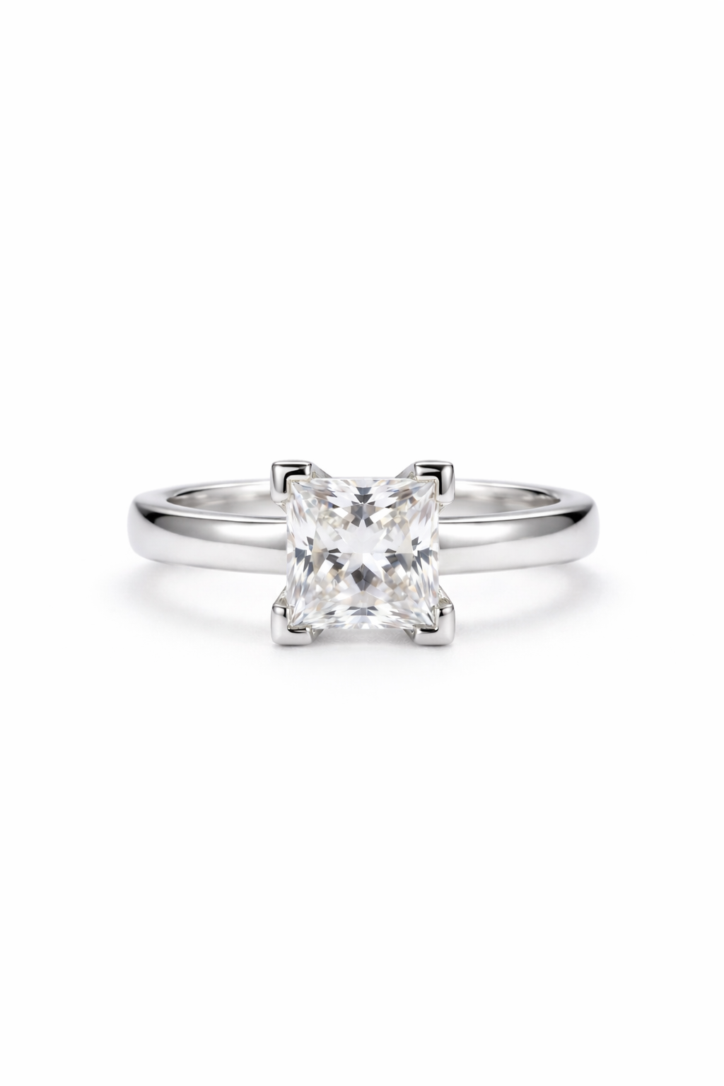 The Sugar | Princess Cut Solitaire Ring