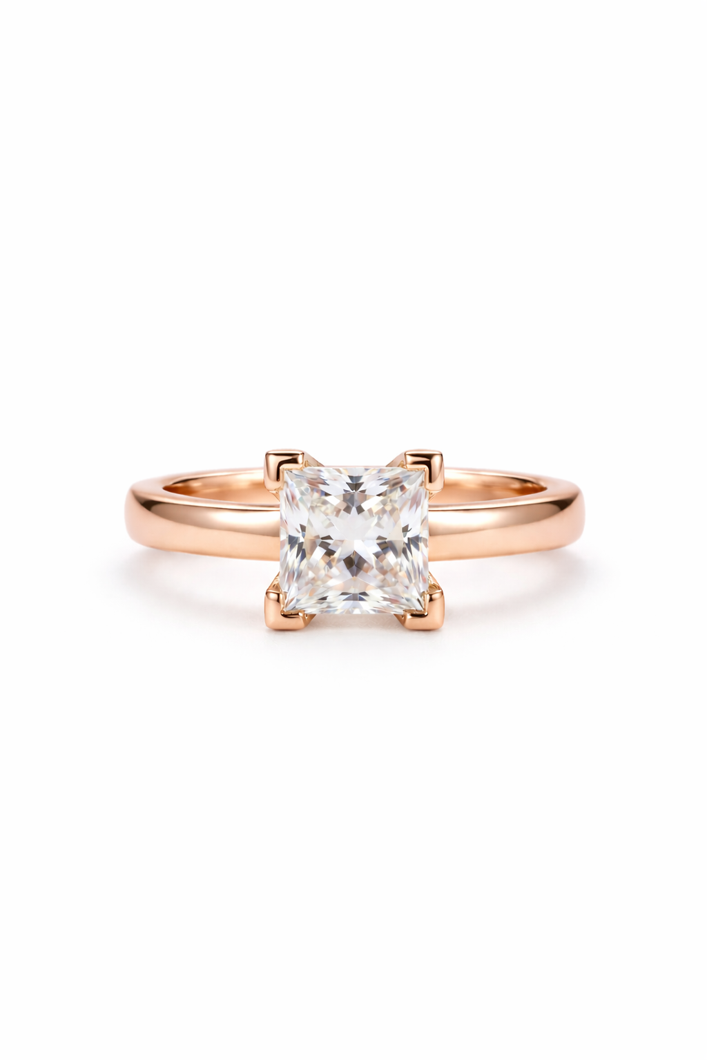 The Sugar | Princess Cut Solitaire Ring