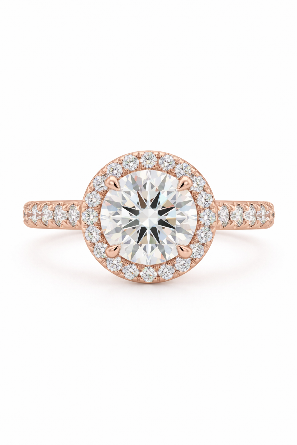 The Halo | Round Brilliant Cluster Ring