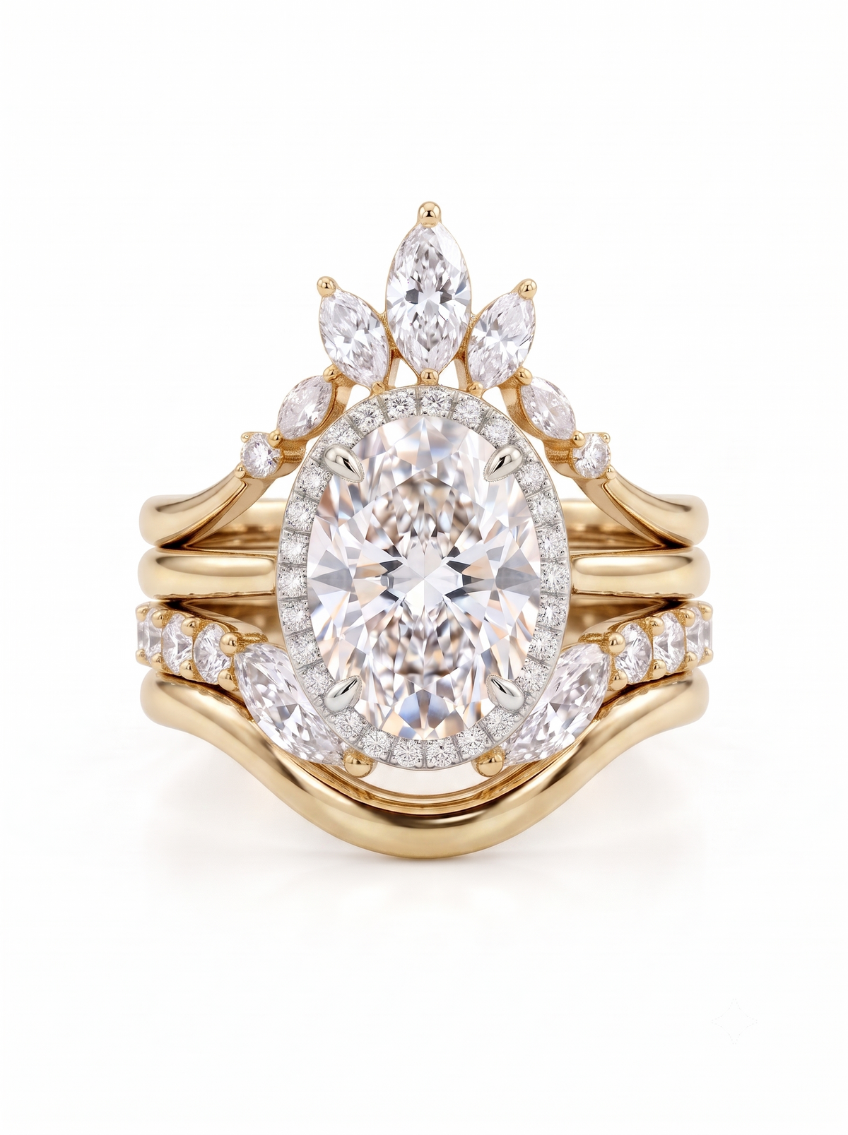 The Victoria | Diamond Stack Ring 2
