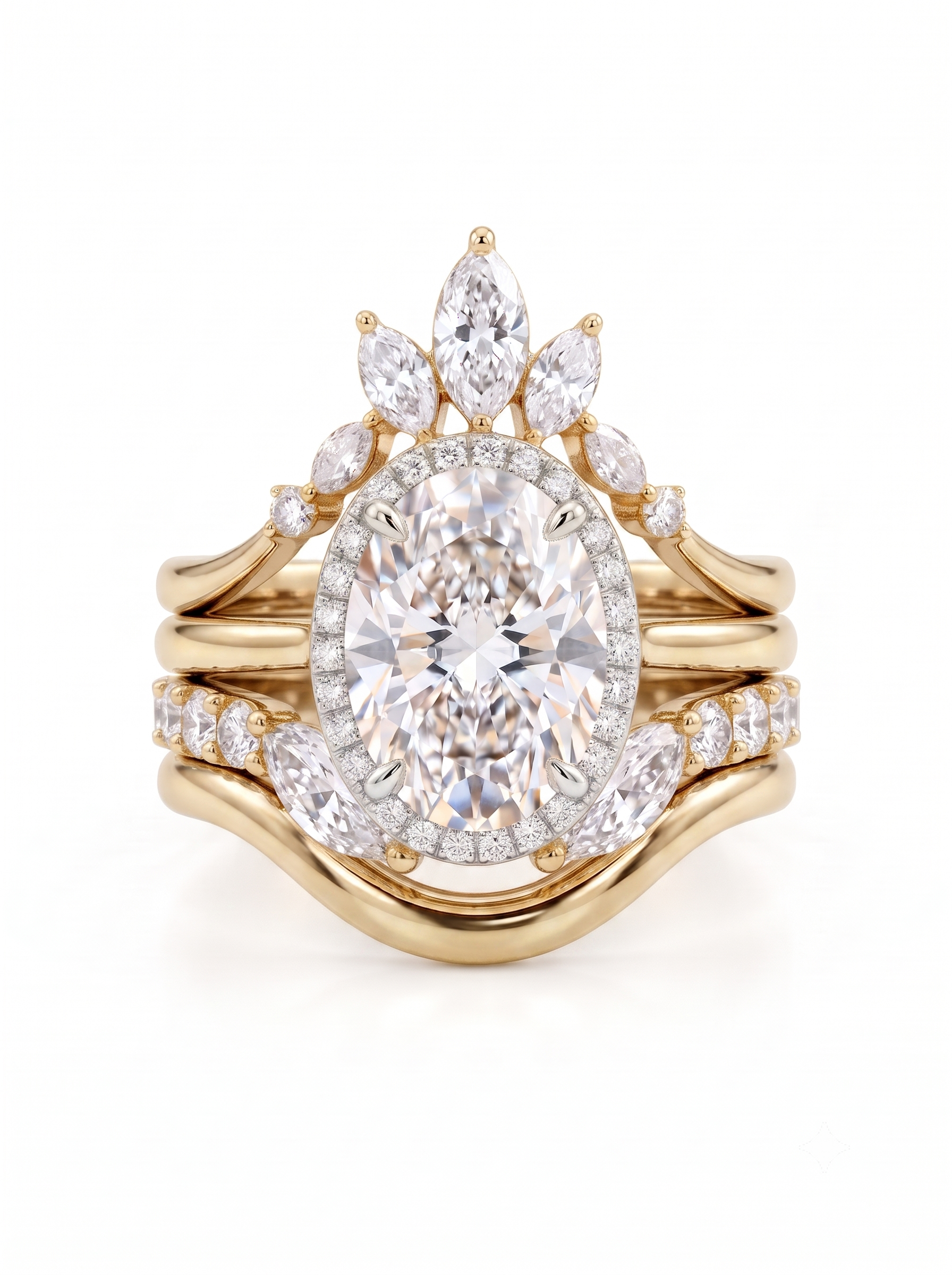 The Victoria | Diamond Stack Ring 2