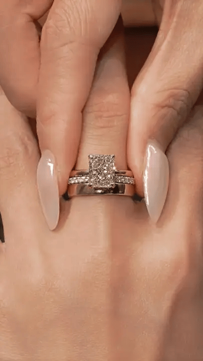 The Frame | Mixed Metal Radiant Stack