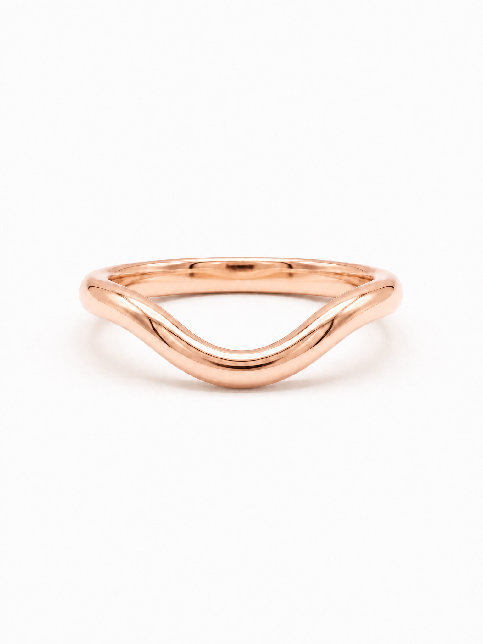The Arc | 2mm Solid Gold Band