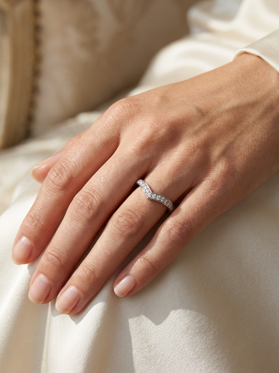 The Wish | Diamond Chevron Ring