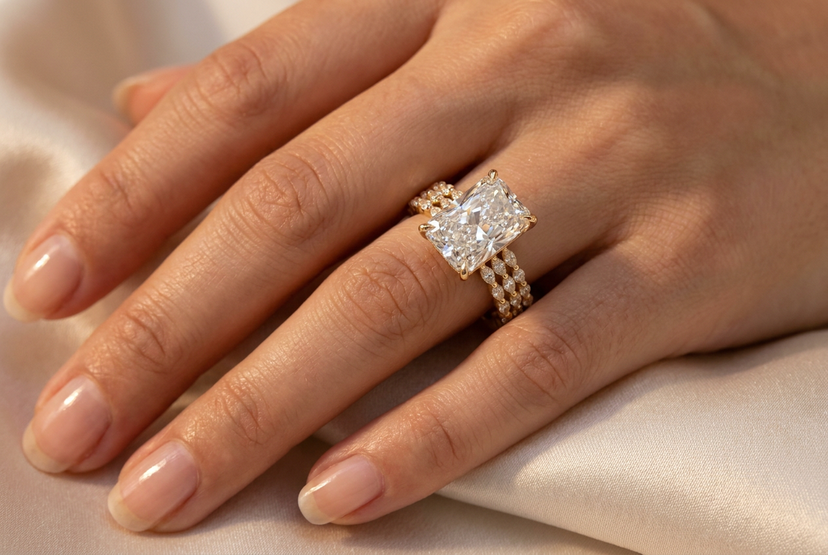 The Terrace | Radiant Cut & Triple Marquise Rows