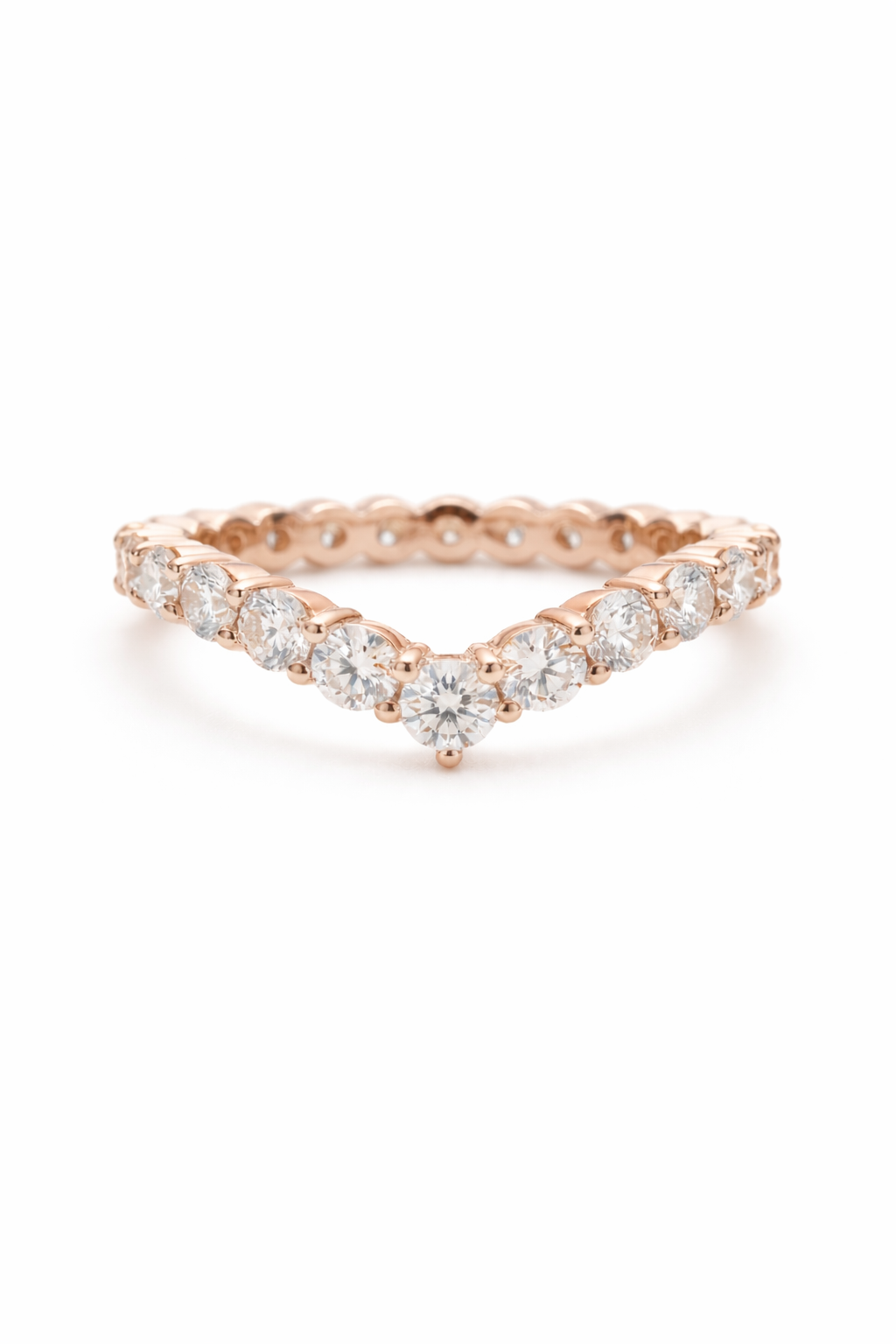 The Wish | Diamond Chevron Ring