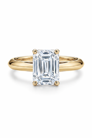 The Mies | Emerald-Cut Architectural Solitaire