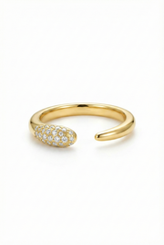 The Kiss | Asymmetrical Open Cuff