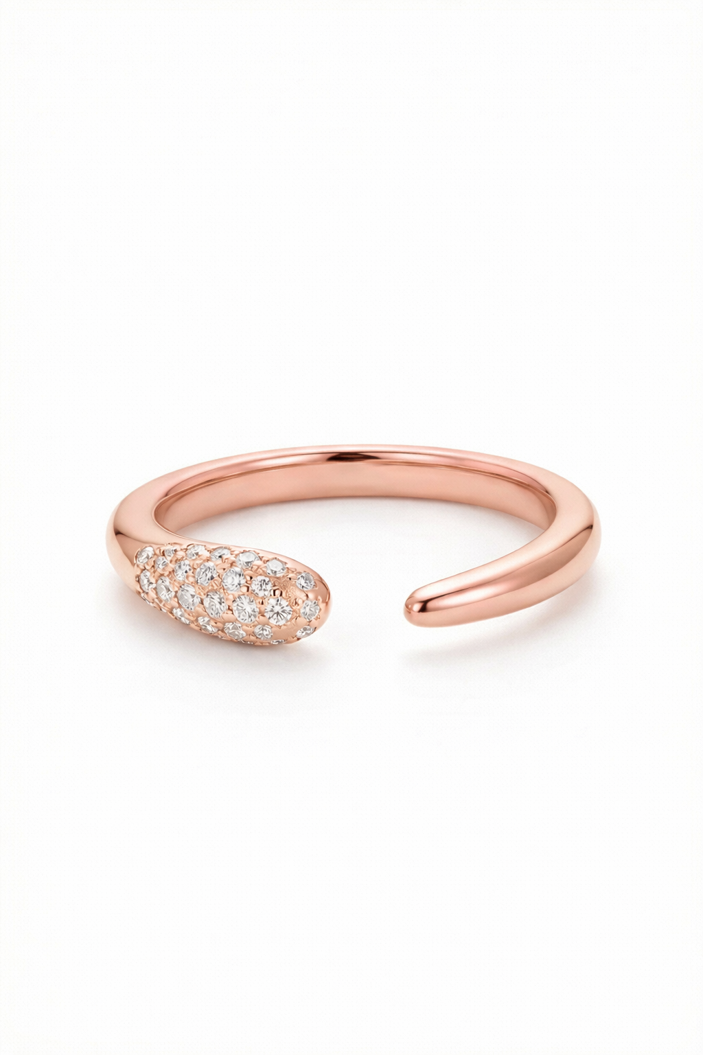 The Kiss | Asymmetrical Open Cuff