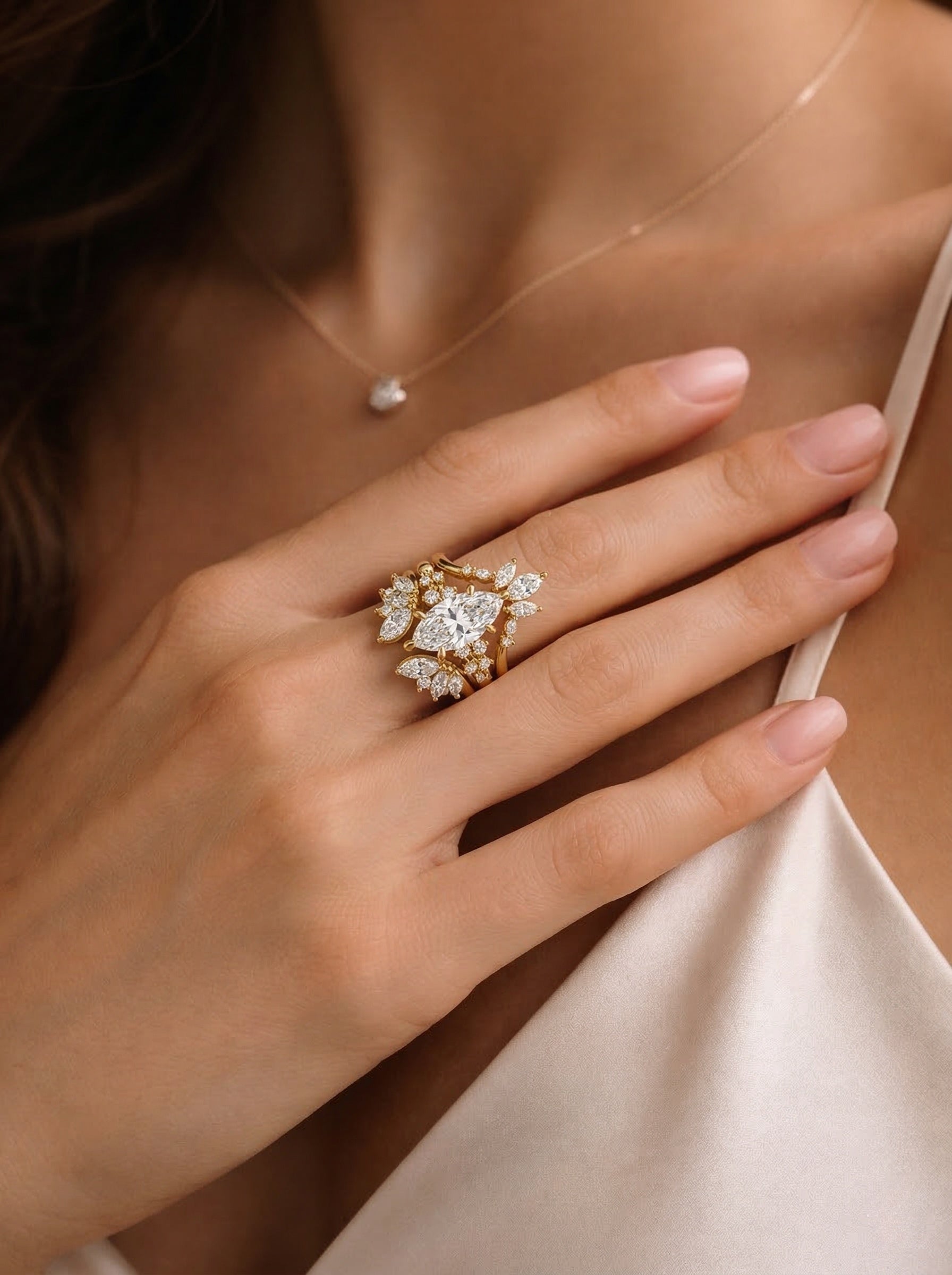 The Valkyrie | Triple-Stacked Marquise Empress Suite