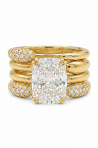 The Capri | Bold Gold Radiant Ring