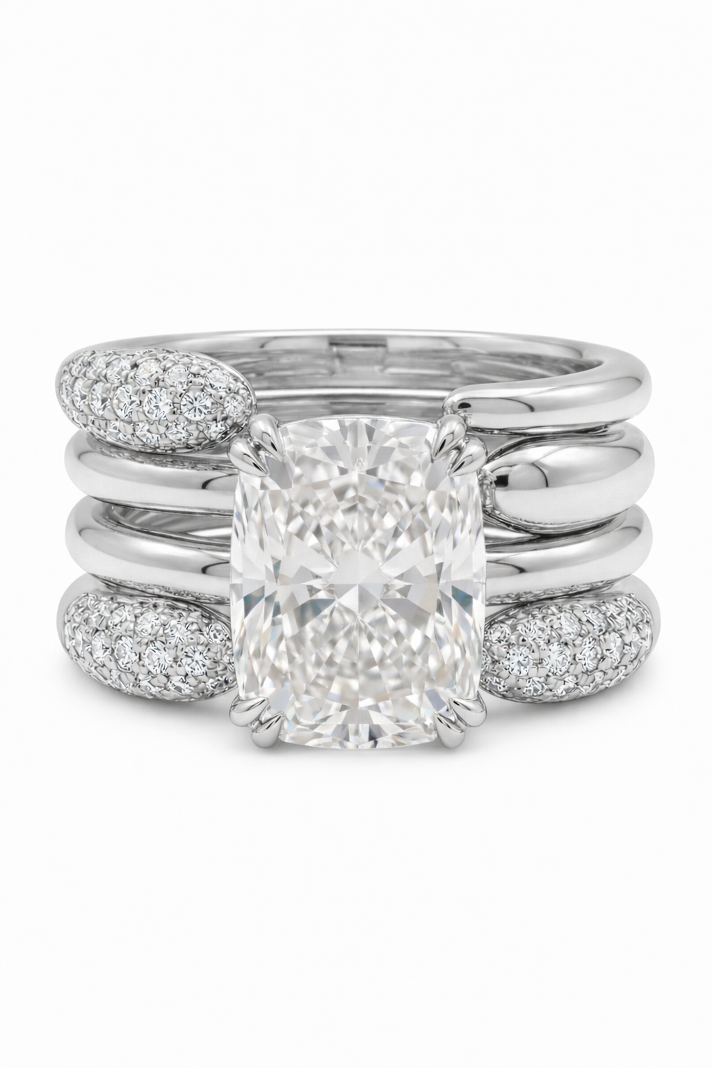 The Capri | Bold Gold Radiant Ring