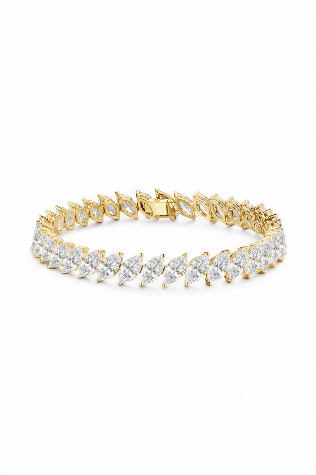The Quill | Marquise-Cut Rhythm Bracelet