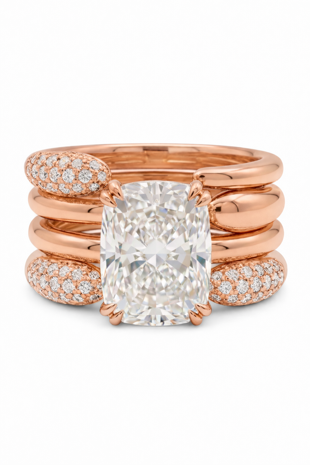 The Capri | Bold Gold Radiant Ring