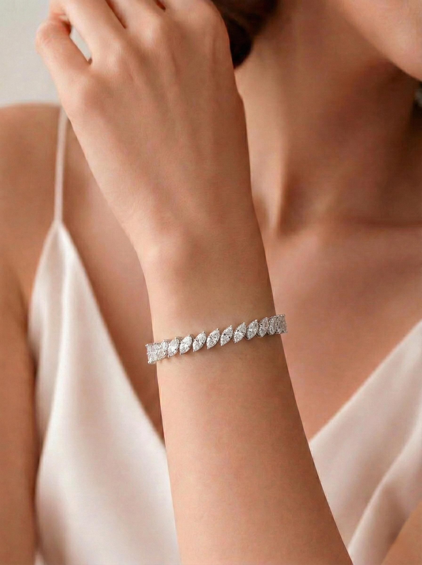 The Quill | Marquise-Cut Rhythm Bracelet