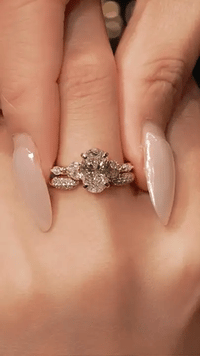 The Reef | Oval Cluster "Bubble" Ring
