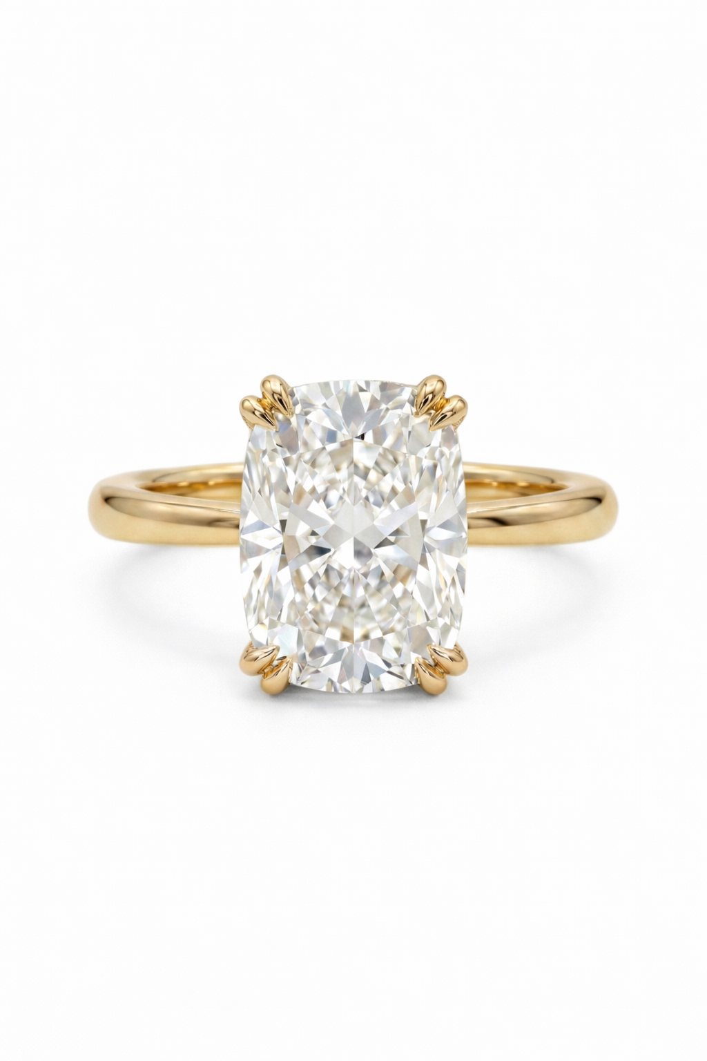 The Capri | Bold Gold Radiant Ring
