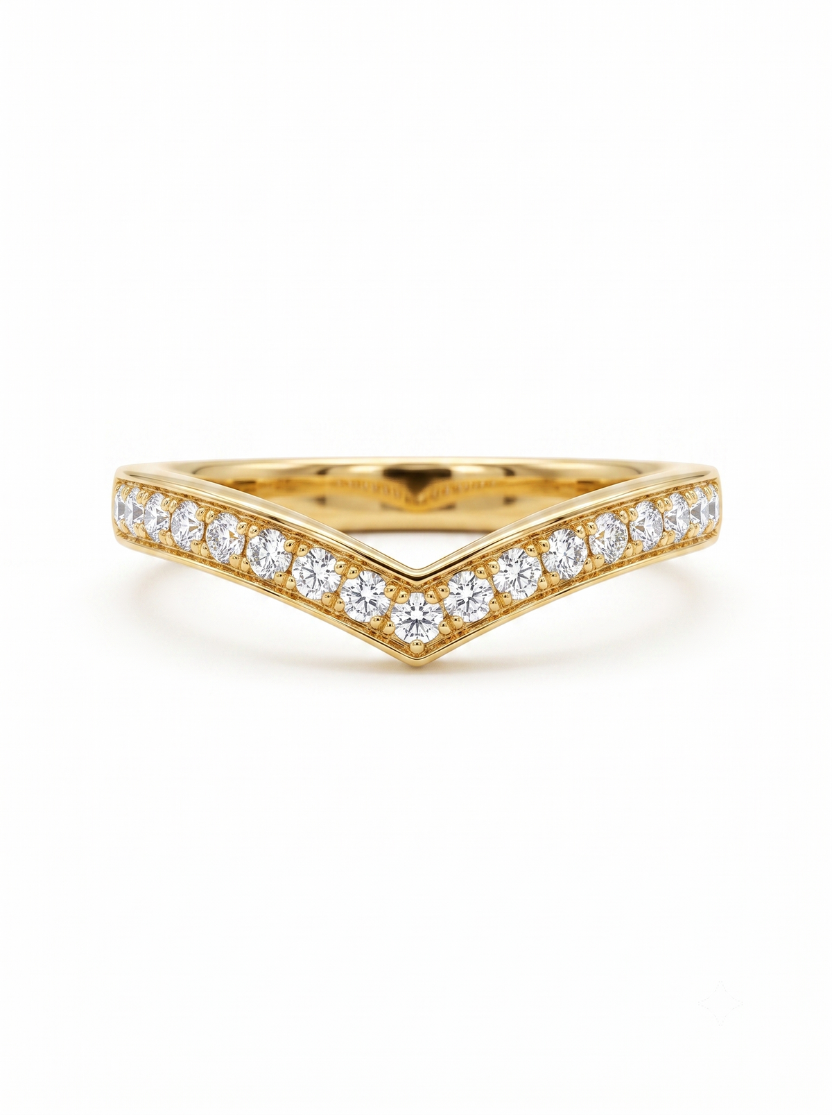 The Sunrise Stack | Oval Three-Stone & Scalloped Curve Band