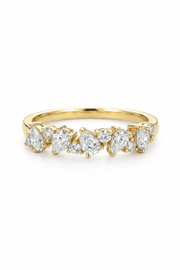 The Glissando | Rhythmic Pear & Round Cluster Band