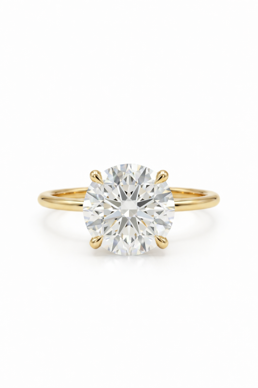 The Sol | Grand Round Solitaire & Triple-Eternity Suite