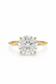 The Axiom | Round Brilliant Signature Solitaire