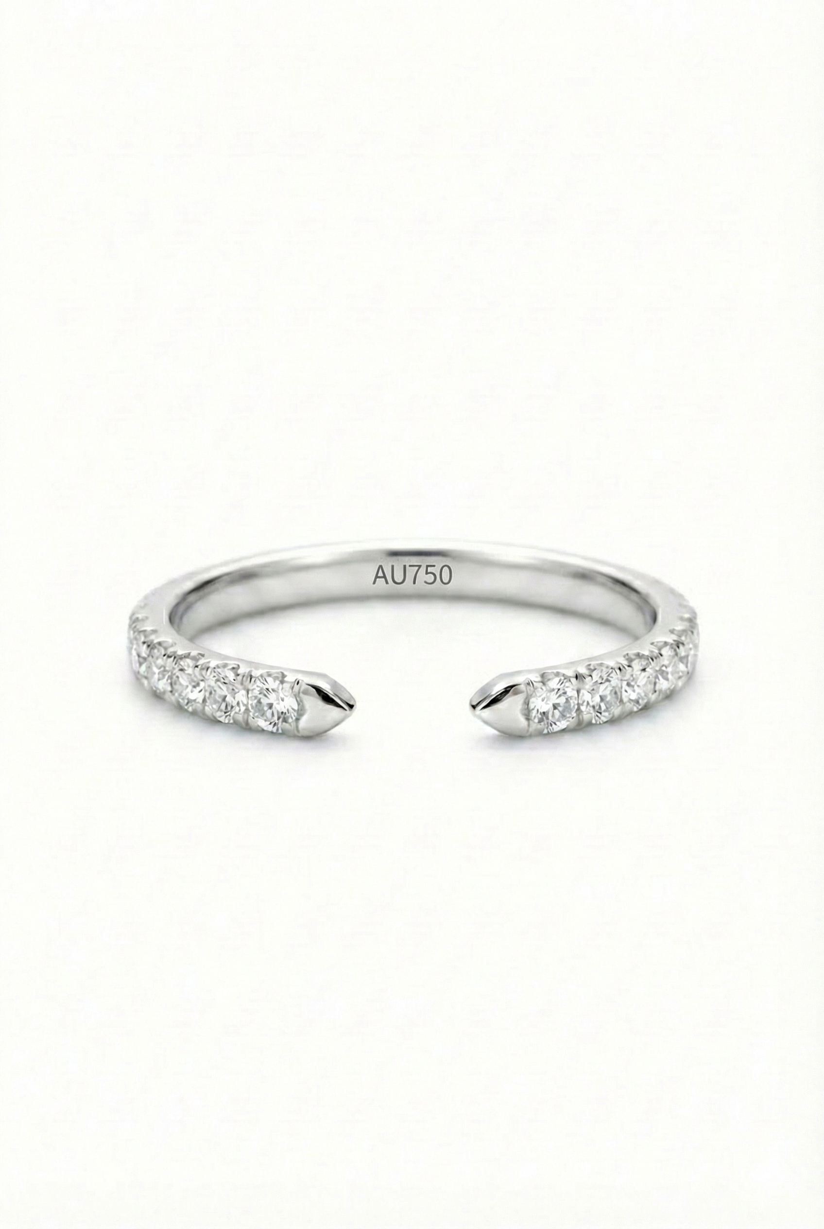 The Edge | Tapered Diamond Open Cuff