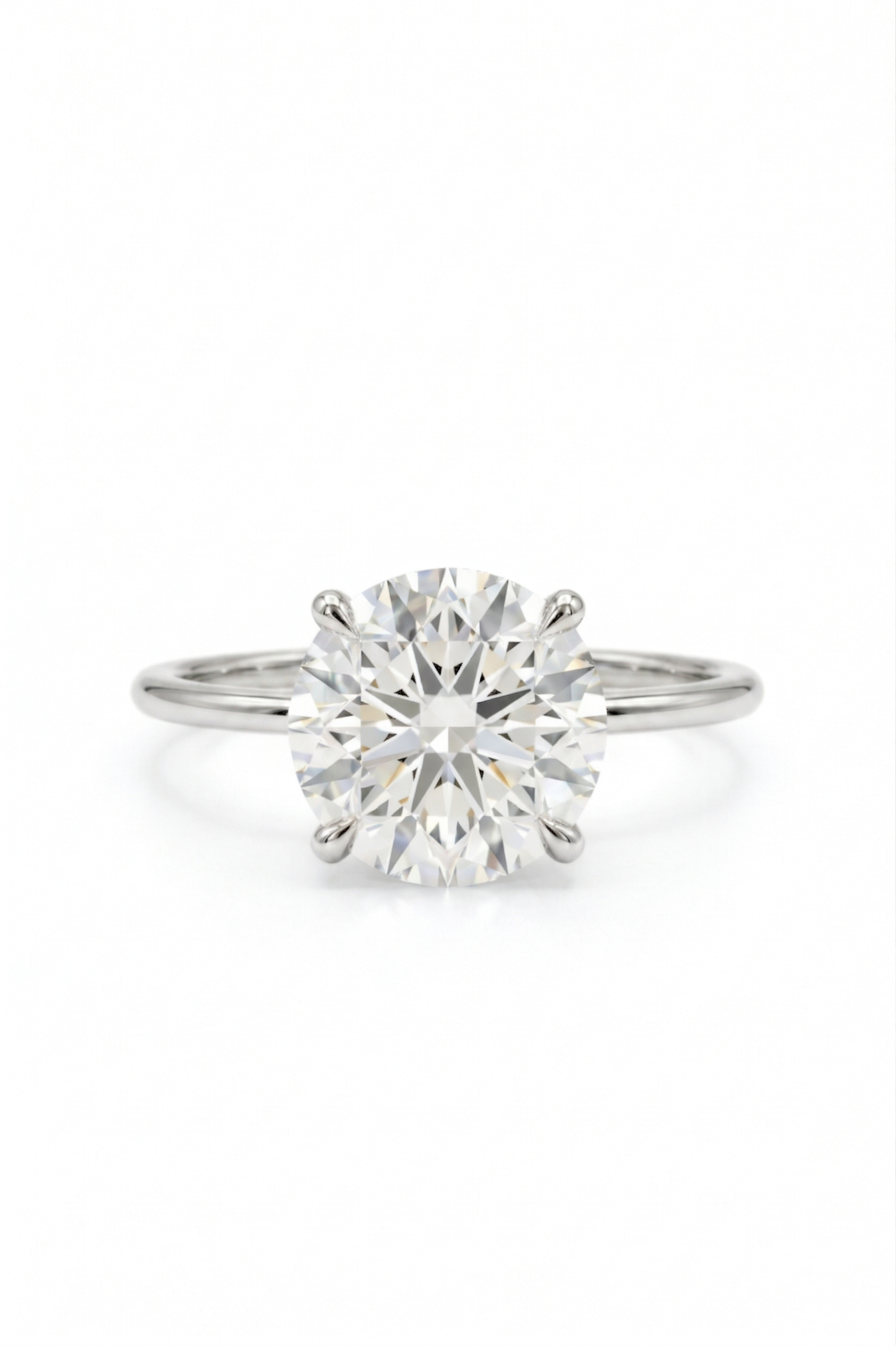 The Axiom | Round Brilliant Signature Solitaire